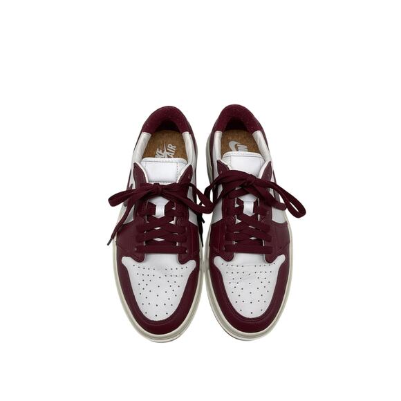 Jordan 'Air Jordan 1' White Leather Rise To The Occasion Sneakers Size 8 - Picture 4 of 6